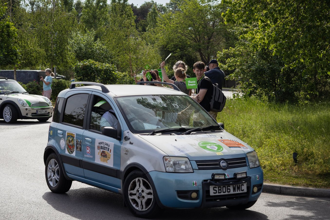 Monte Carlo or Bust departure car